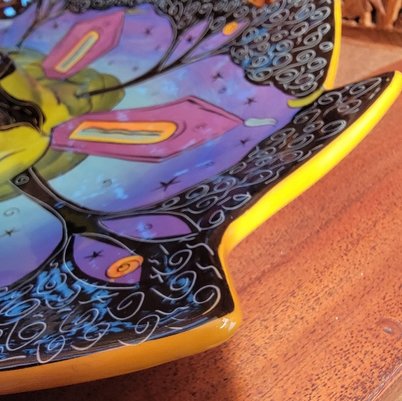 New in Box Terri Kern Houses and Trees Chip and Dip Set - Picture 8 of 16